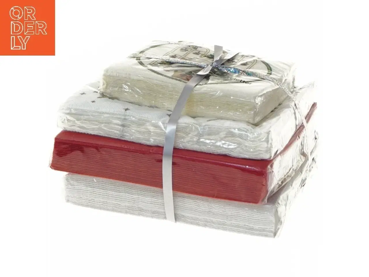 Billede 3 - Servietter sæt med jule design(str. 12x12, 16x16 cm) (str. 12x12, 16x16 cm)