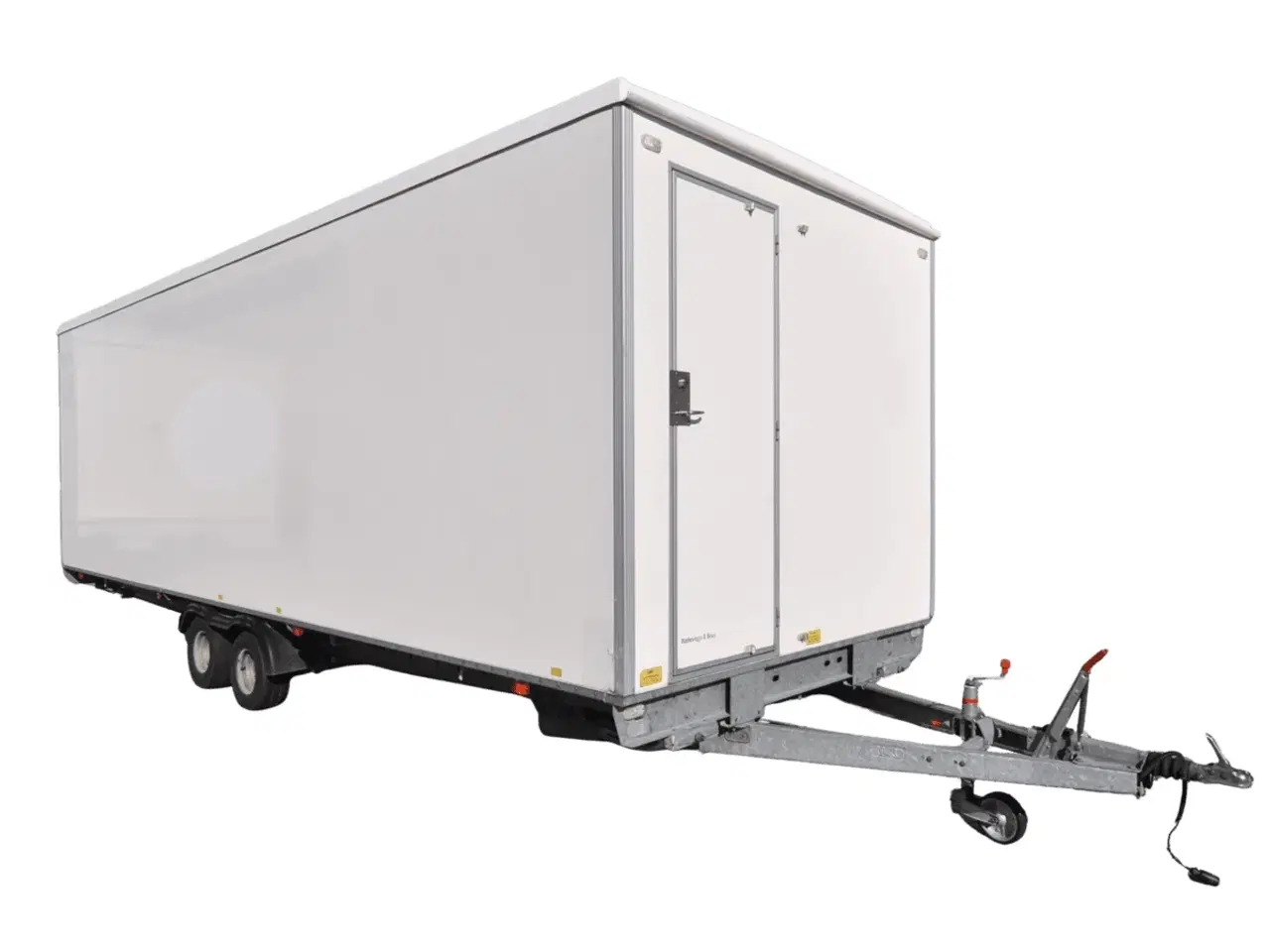 Billede 1 - Badvogn 2x4 med oliefyr