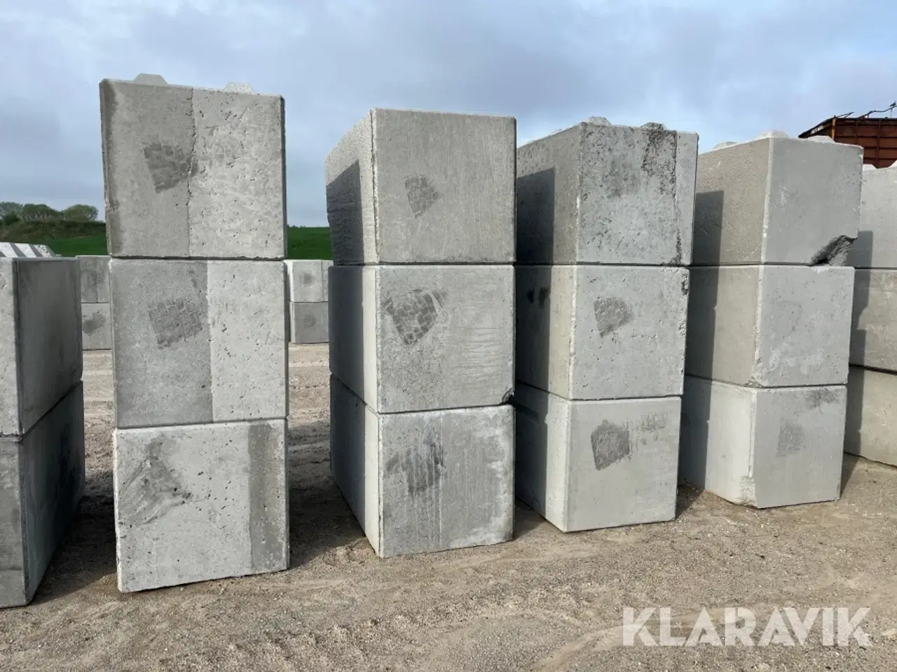 Billede 11 - Betonblokke / siloklodser 25 styk