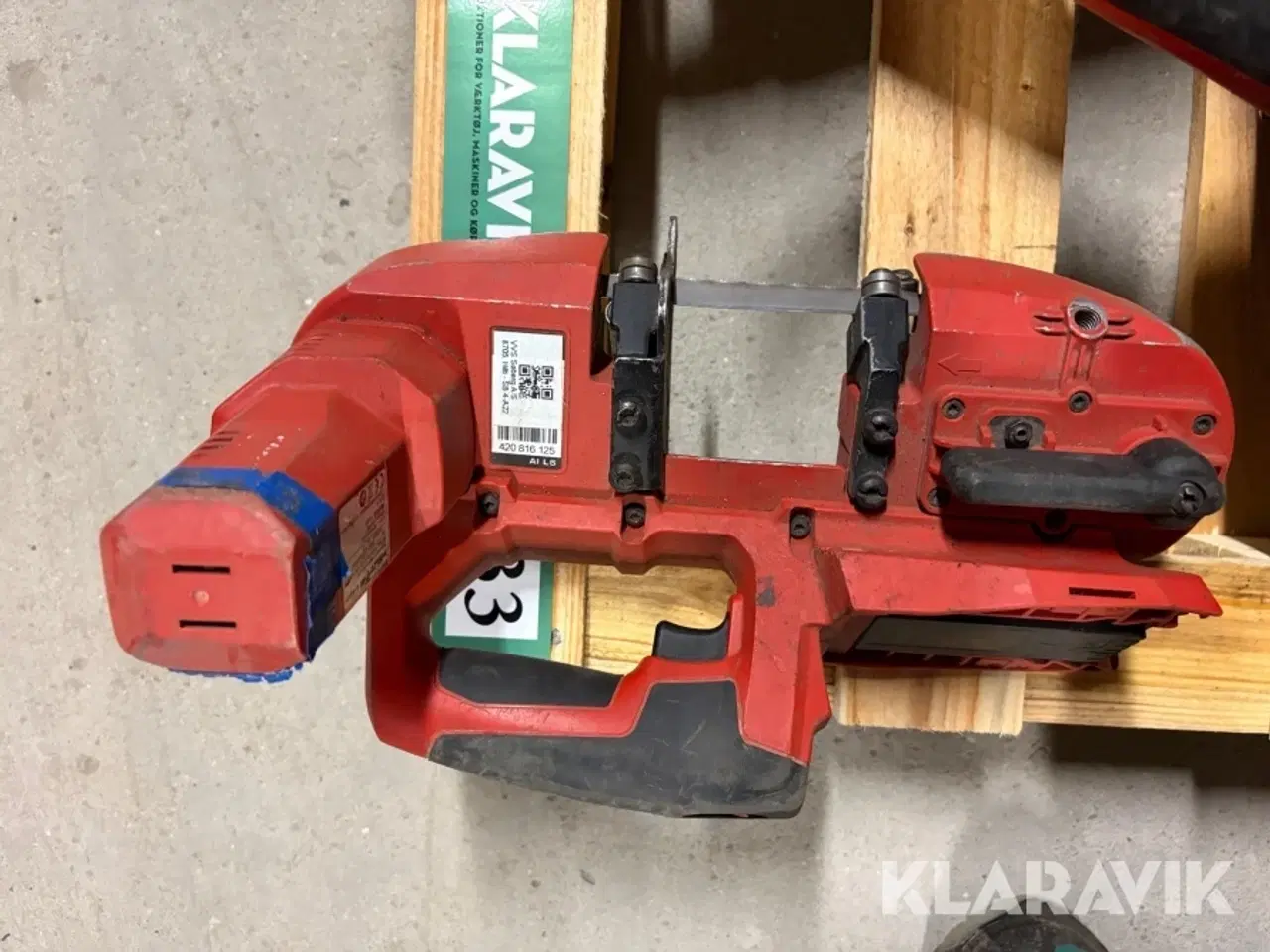 Billede 3 - Værktøj Hilti 7 maskiner med 4 batterier og 1 oplader