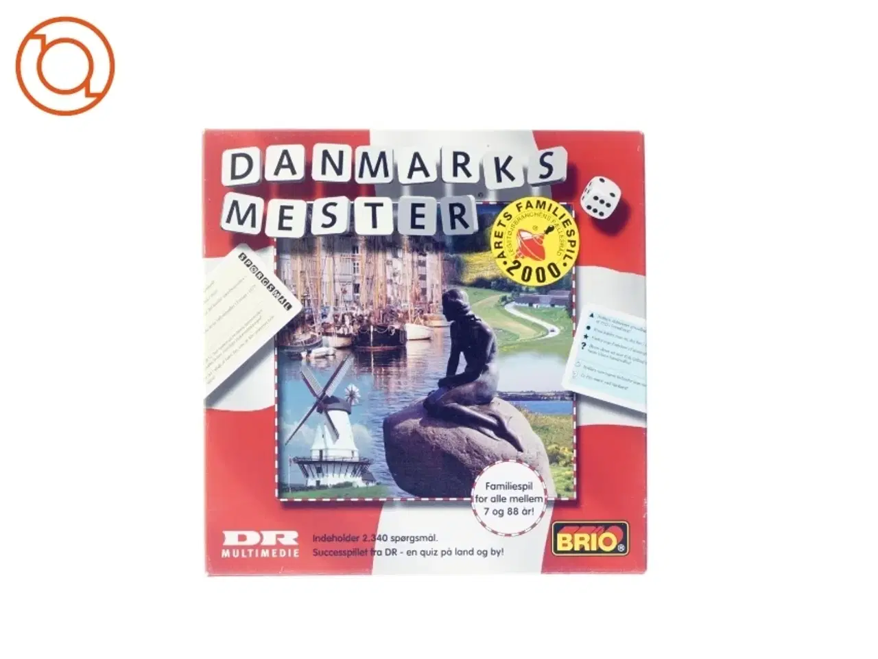 Billede 1 - Danmarksmester fra Brio (str. 26 x 26 cm)