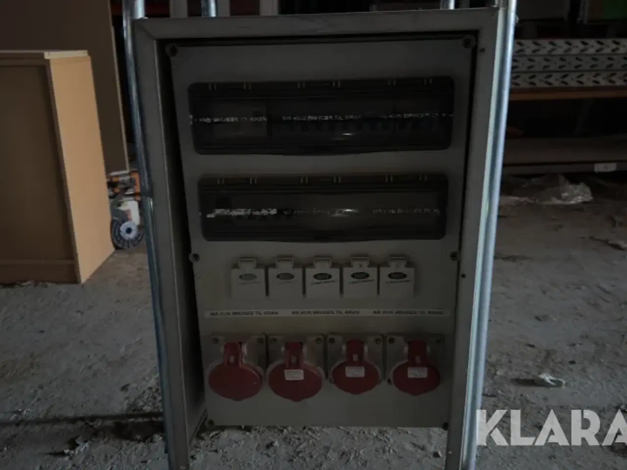 Billede 5 - Målertavle 63 A med stativ NST 63A