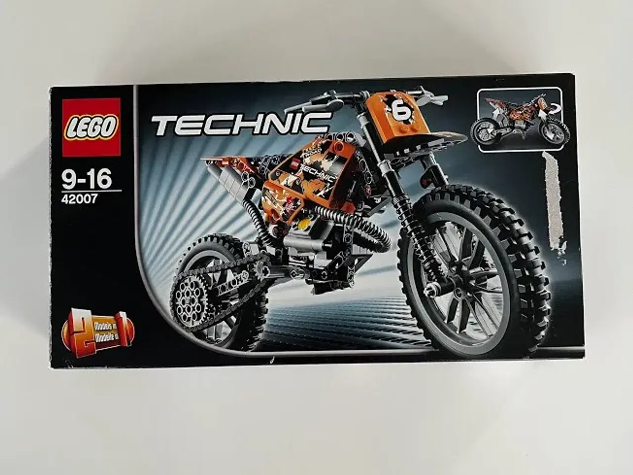 Billede 1 - LEGO Technic 42007 - Motorcrosscykel