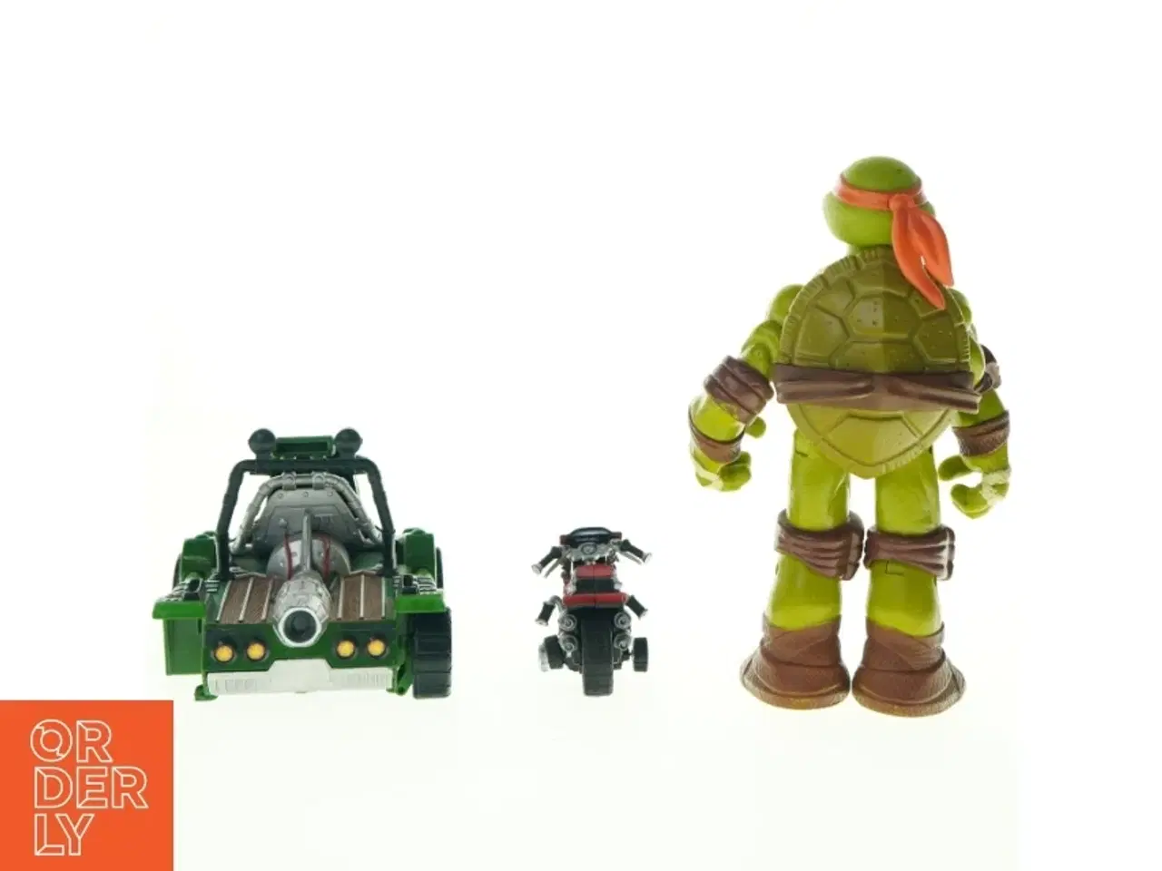 Billede 2 - Actionfigur med køretøjer fra Ninja Turtles (str. Højde af figur. 25 cm)