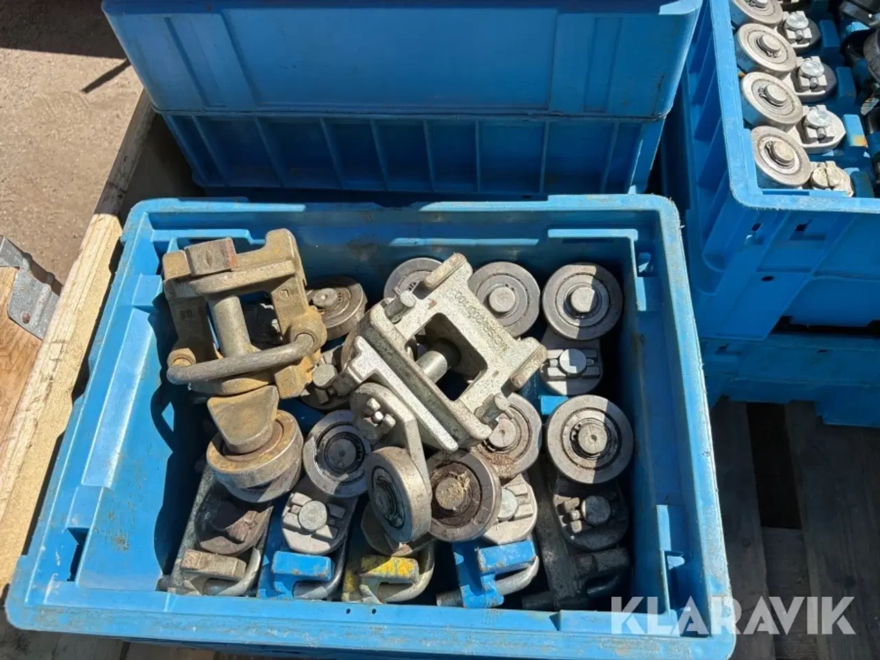 Billede 6 - Skinnerulle 110styk Pandrol