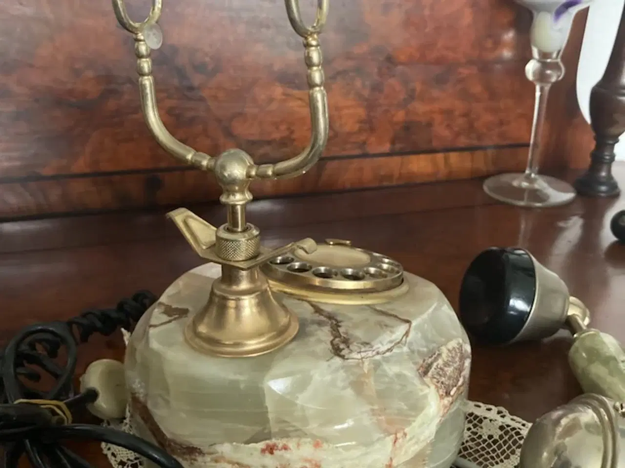 Billede 2 - fastnet telefon af marmor