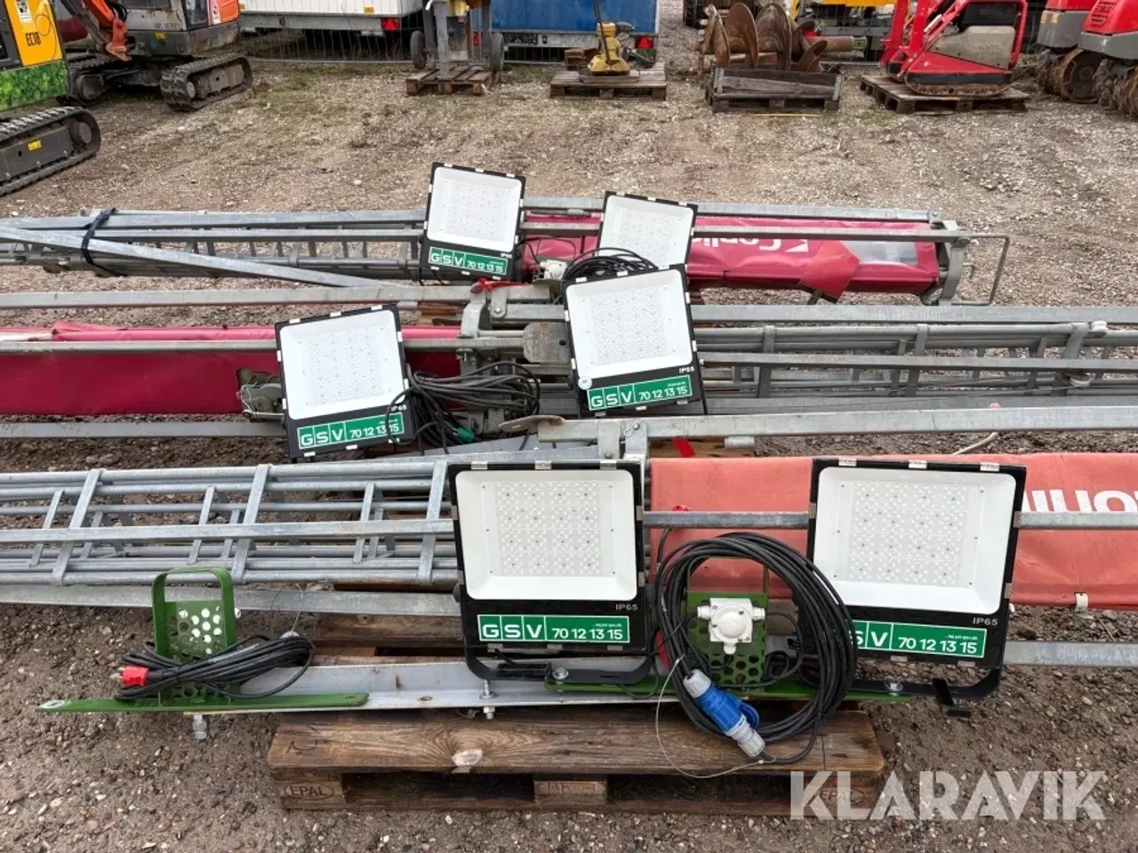 Billede 3 - Teleskop lysmaster Conlight 10 3 styk á 10m