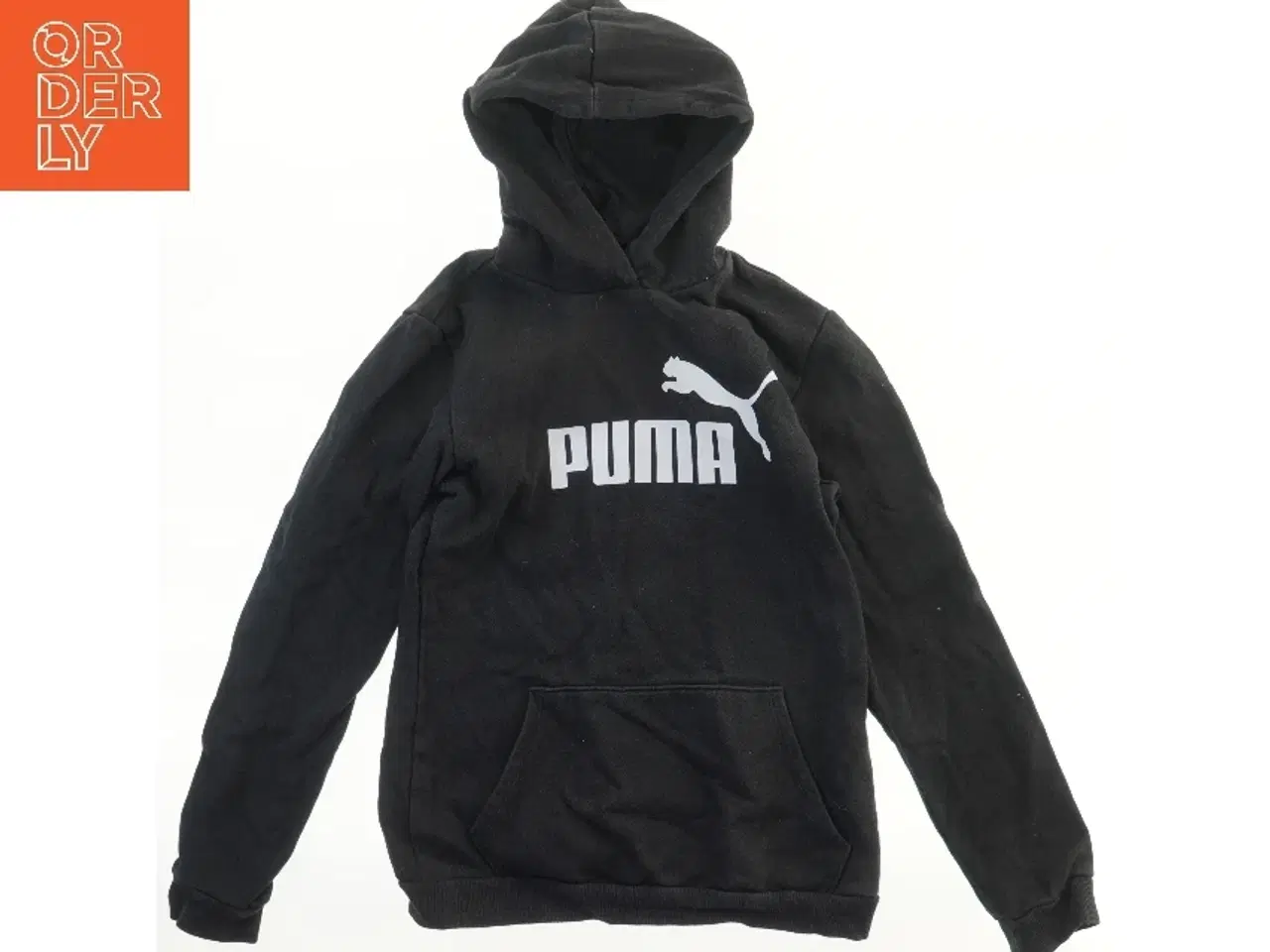 Billede 1 - Sort hættetrøje med logo fra Puma (str. 164)