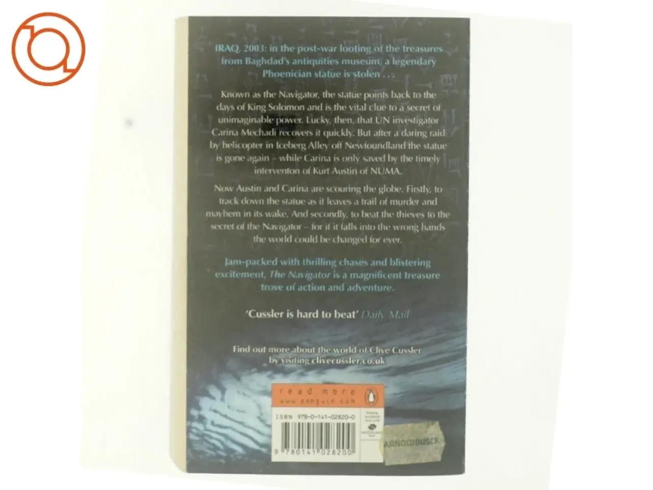 Billede 3 - The navigator : a novel from the Numa Files (Ved Paul Kemprecos) (Bog)