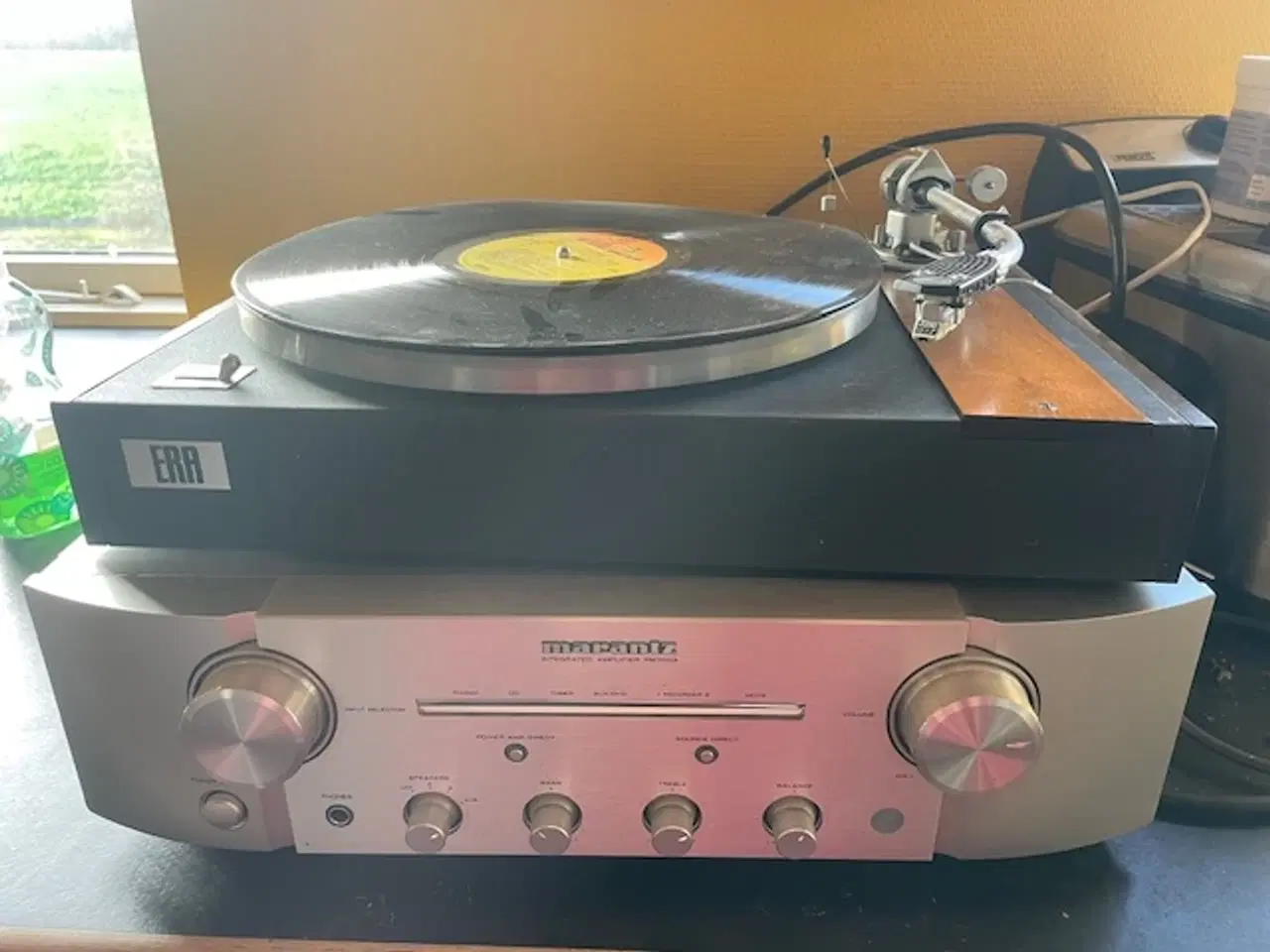 Billede 1 - Era Grammofon, Marantz Forstærker ogJPG højttalere