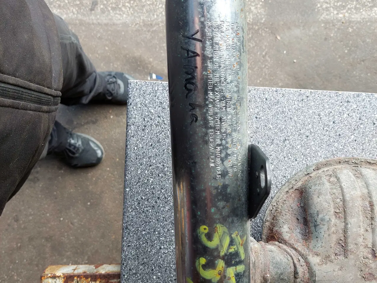 Billede 3 - Yamaha Xv535 udstødning