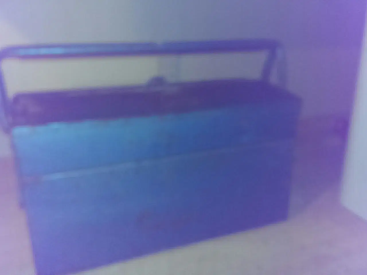 Billede 1 - Reto blå værktøje kasse