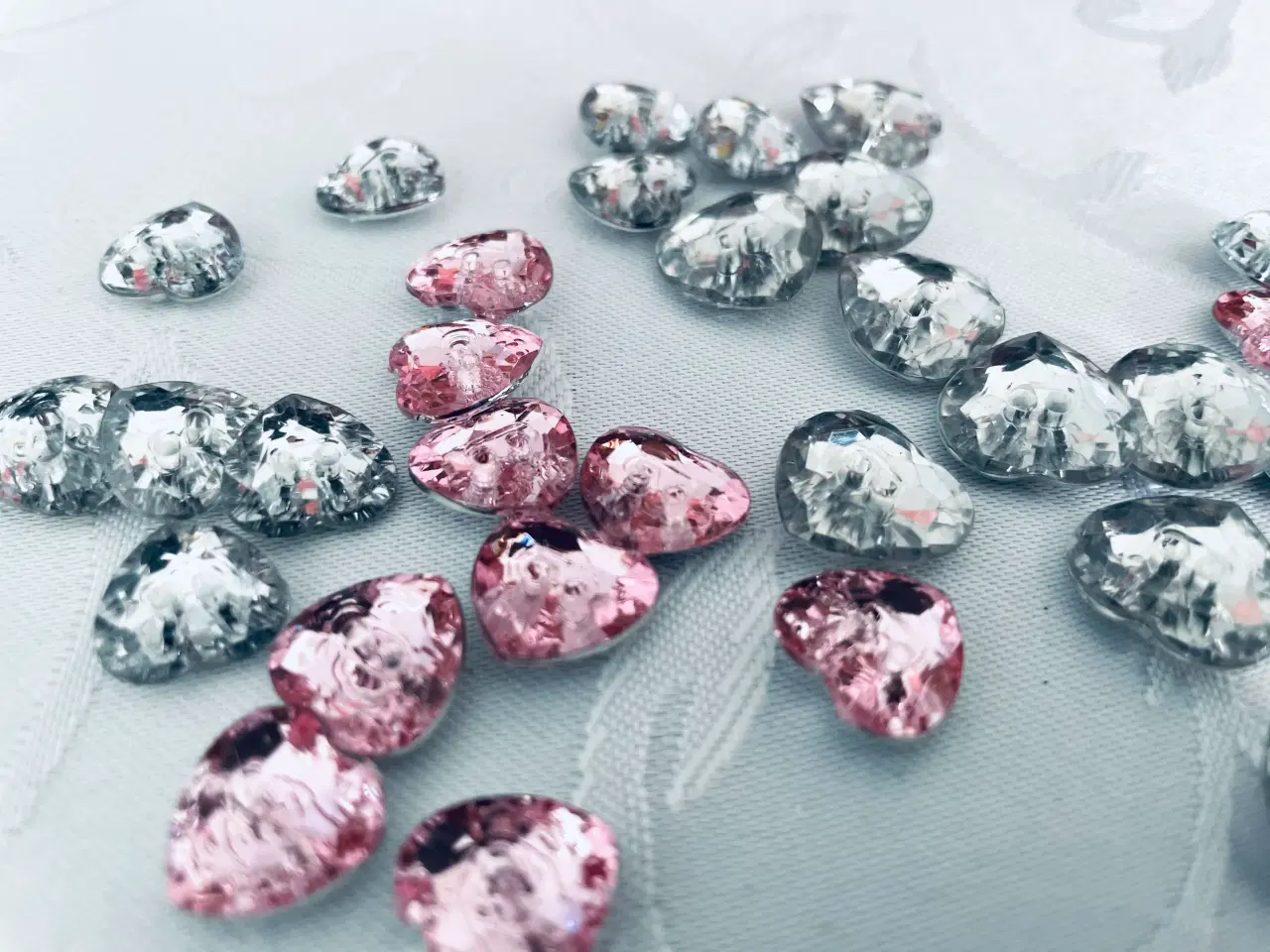 Billede 6 - Blandet hjerte knapper 