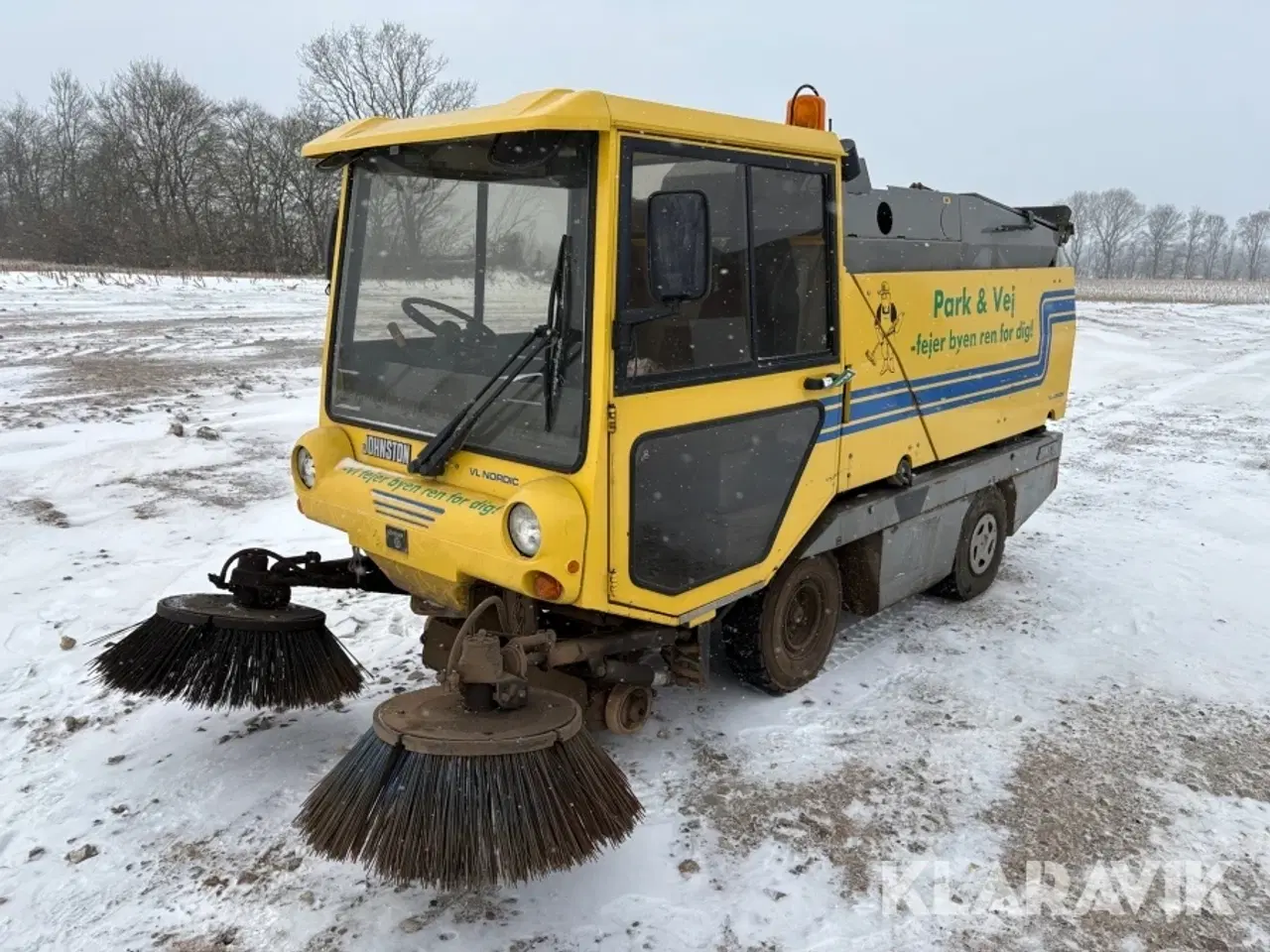 Billede 1 - Fejemaskine Johnston 2000 HSC