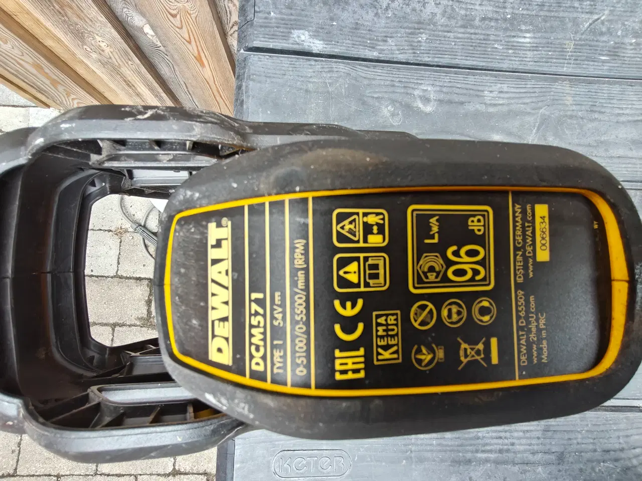 Billede 2 - Dewalt græstrimmerDCM5713N XR 54V SOLO