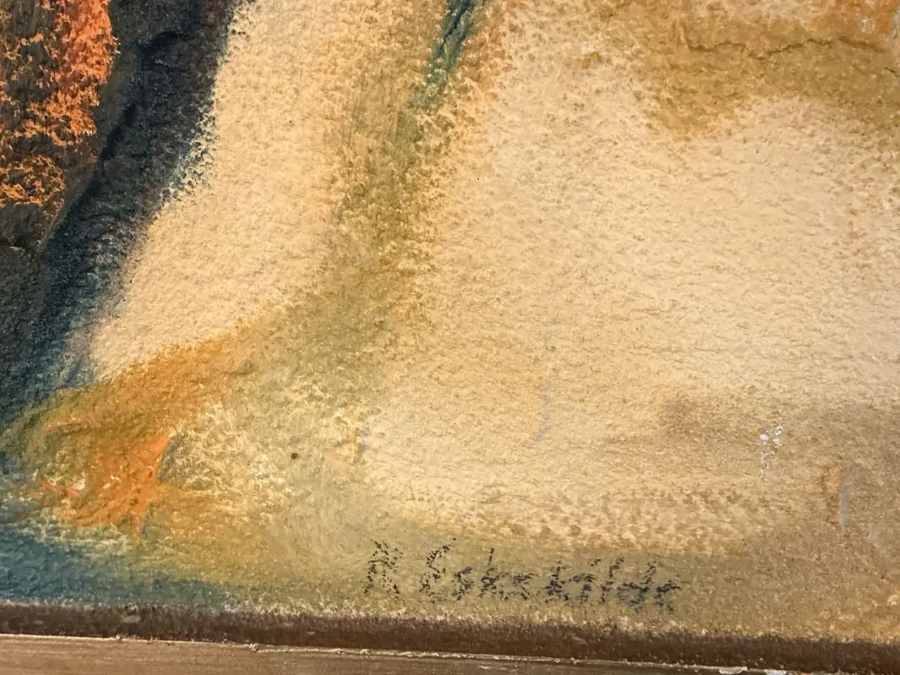 Billede 2 - Originalt maleri af dansk kunstner Ruben Eskekilde