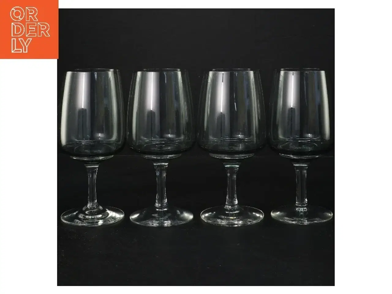 Billede 1 - Holmegaard Atlantic ølglas (4 stk, str. 16 cm)