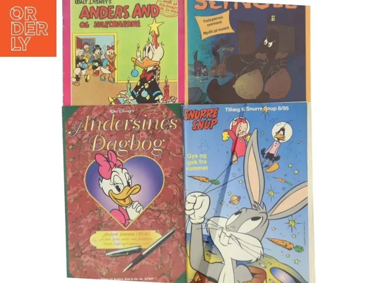 Billede 1 - Samling af Anders And blade og kampagnematerialer