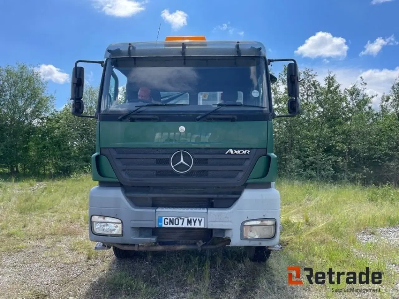 Billede 2 - Mercedes-Benz Axor 3236 8*4 RHD med isoleret tiplad
