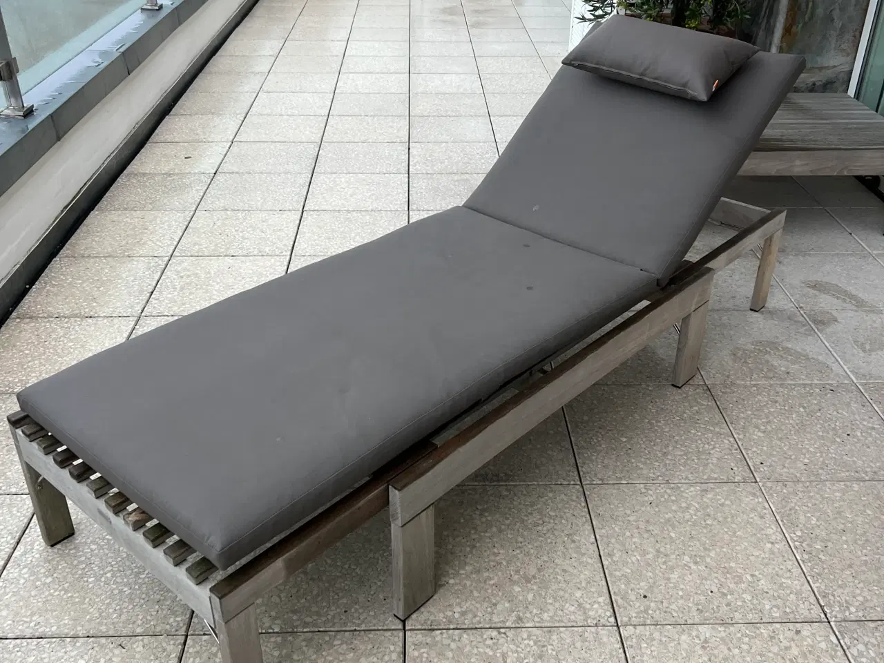 Billede 1 - Skagerak Riviera liggestolen fra Fritz Hansen teak