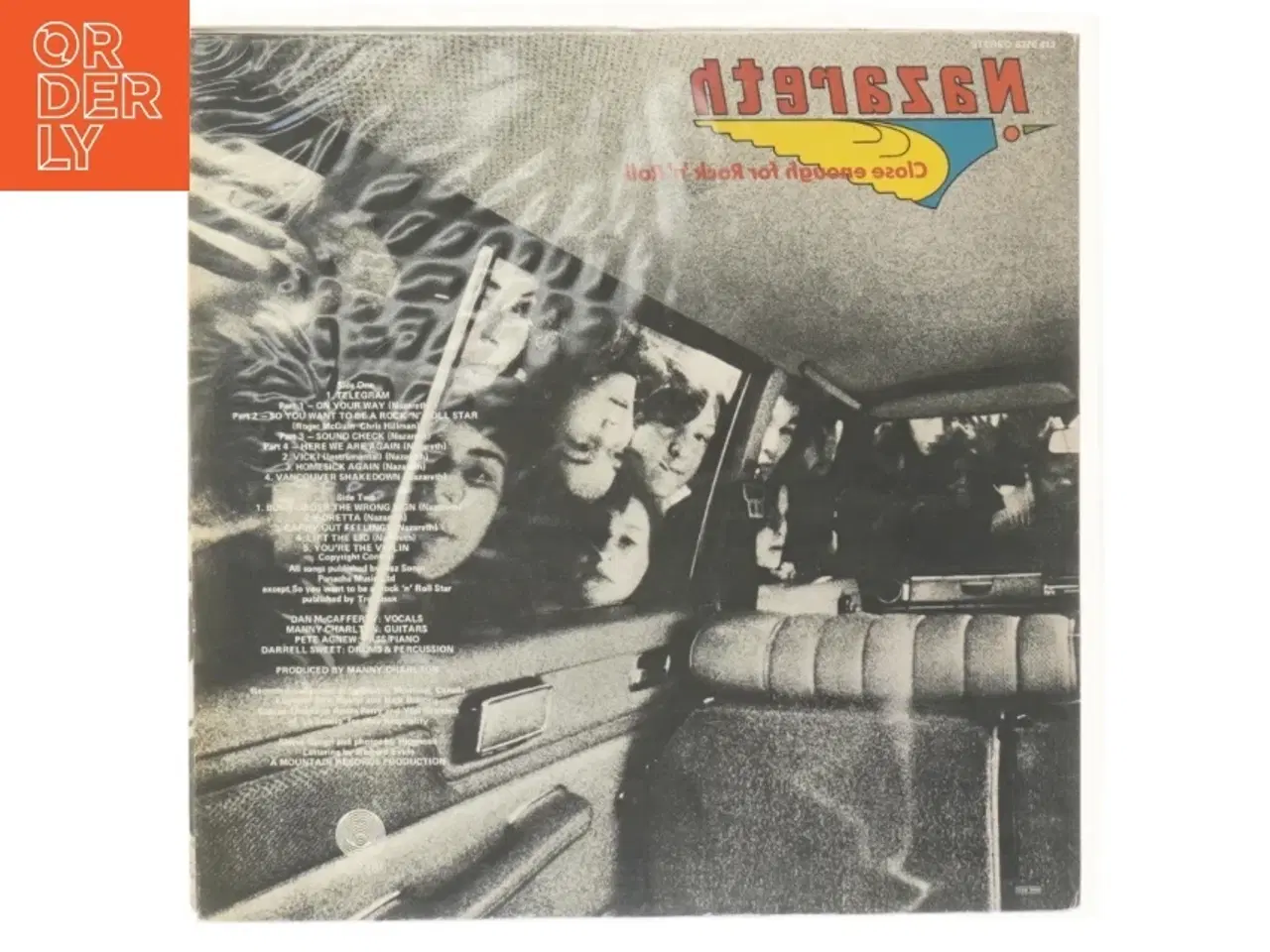 Billede 3 - Nazareth LP &#39;Close Enough for Rock &#39;n&#39; Roll&#39; fra Nazareth