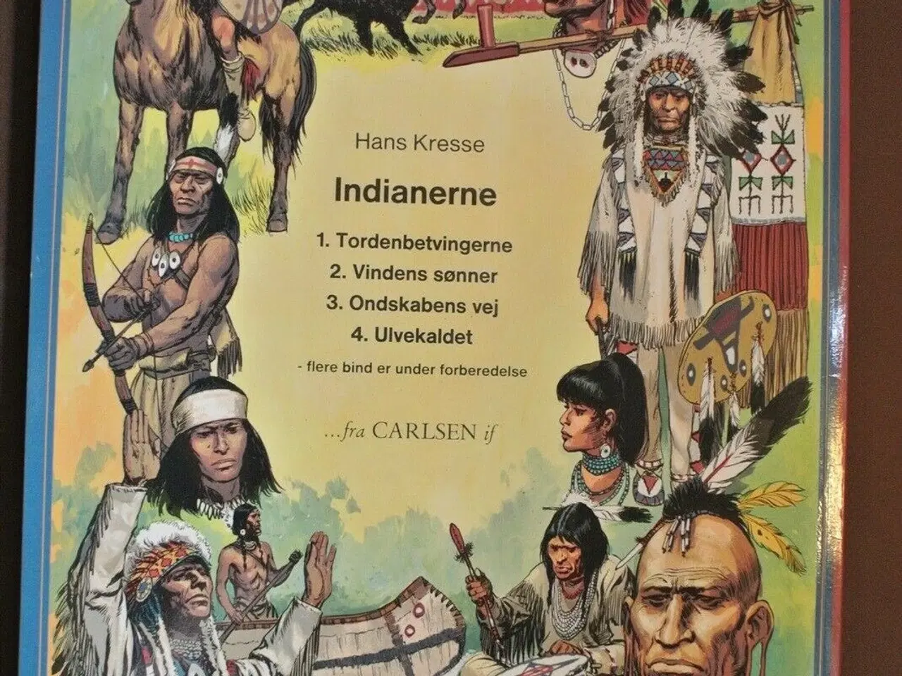Billede 2 - indianerne 3. ondskabens vej, Af hans kresse, Tegn