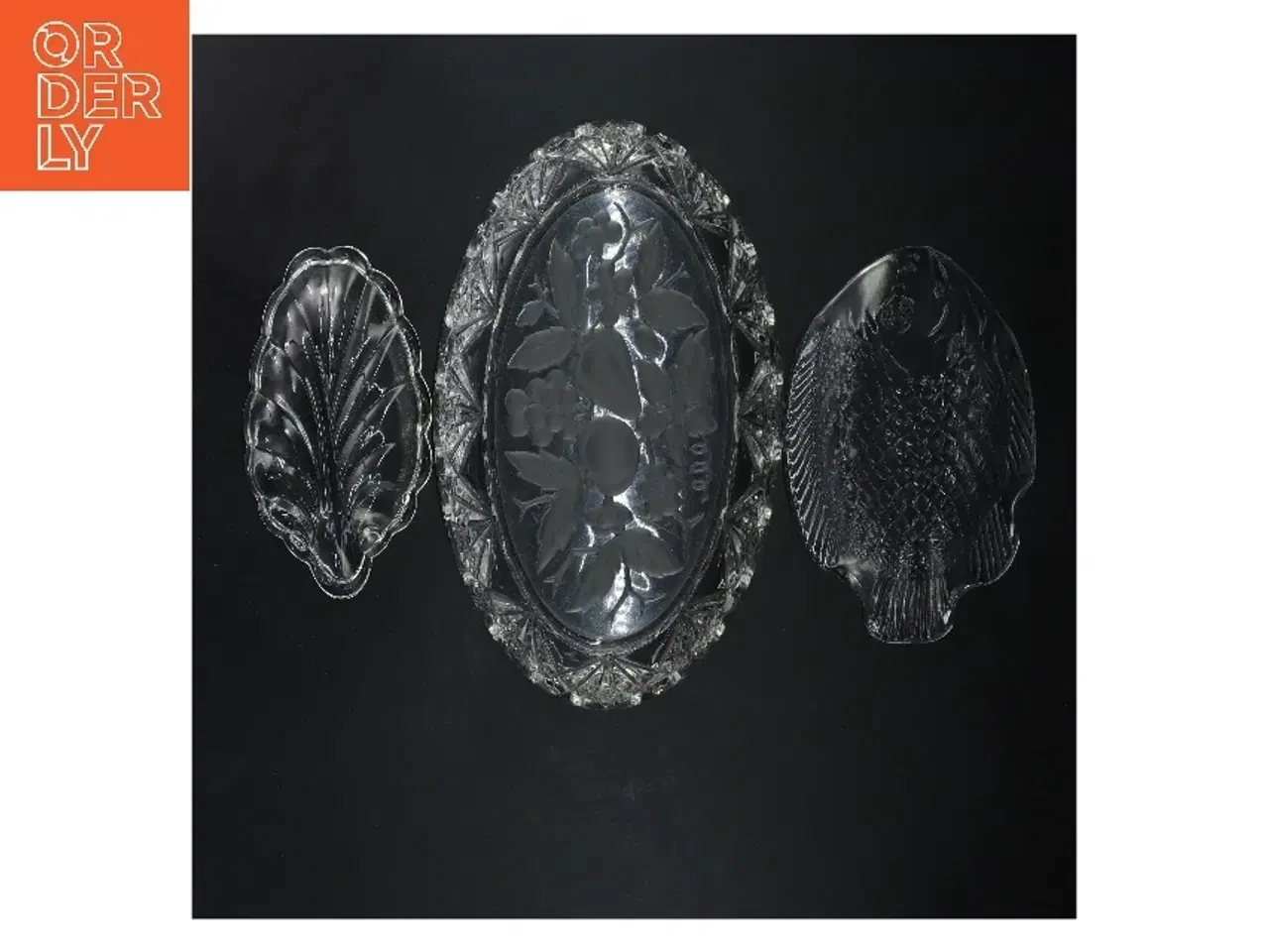 Billede 4 - Dekorative skåle i glas (str. 16, 17 og 26 cm)