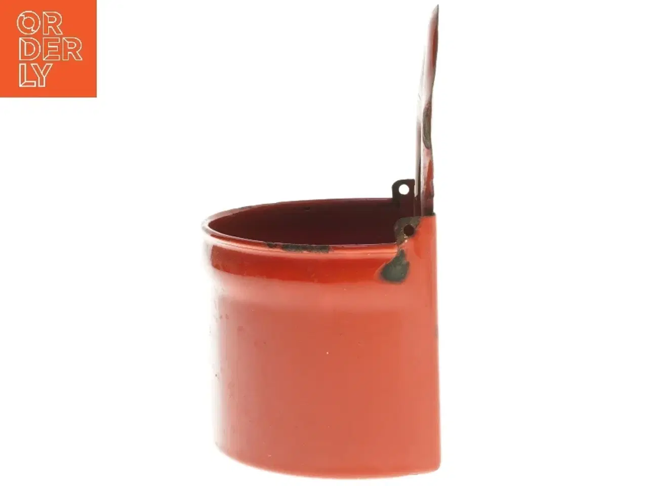 Billede 2 - Væghængt vintage saltbeholder (str. 19,5x15 cm)