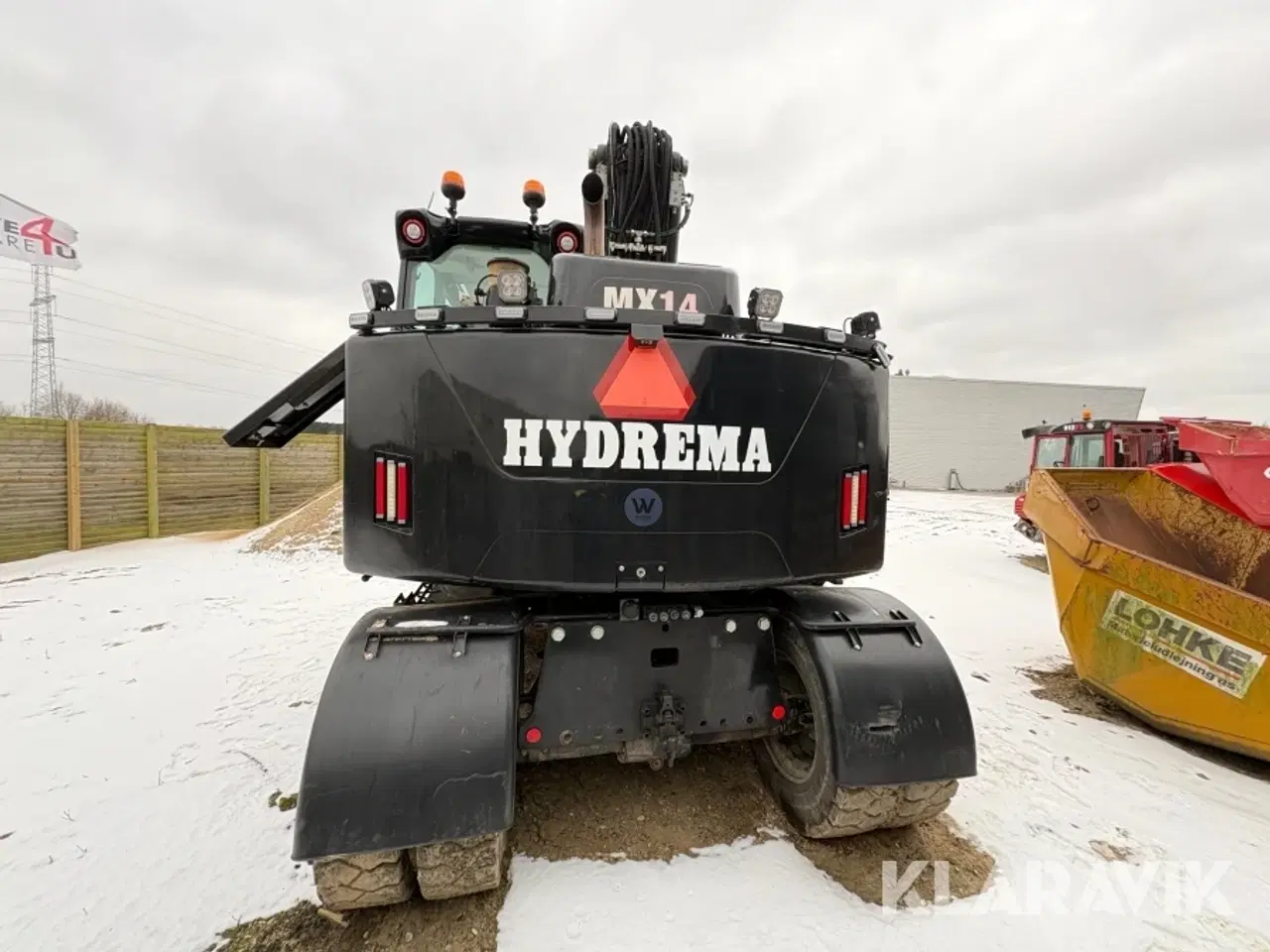 Billede 5 - Hjulgraver Hydrema MX14 Engcon tiltrotator