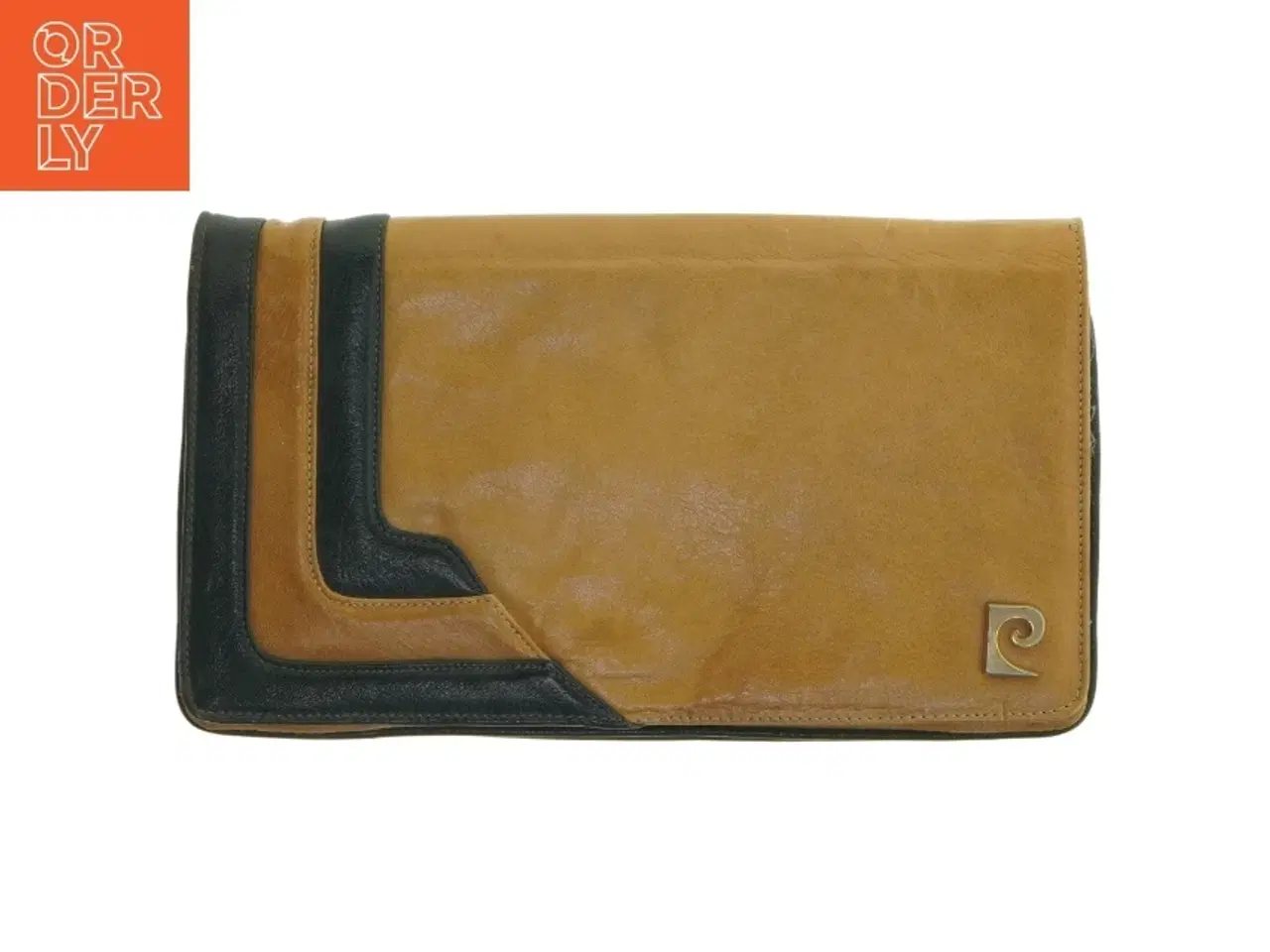 Billede 1 - Læder clutch taske (str. 28,5x16,5 cm)