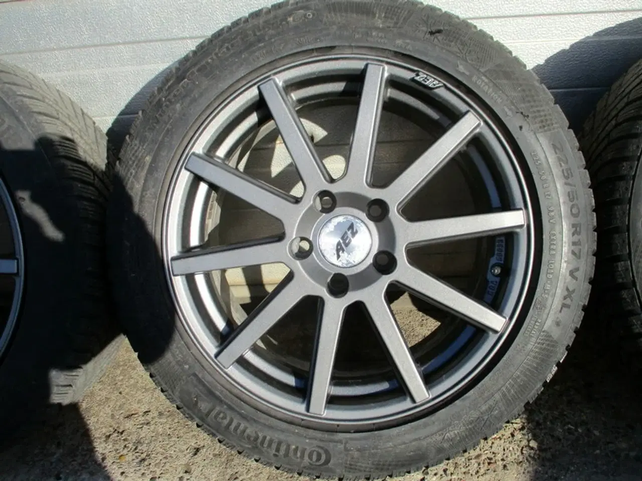 Billede 6 - 17" AEZ 5X115 ET40 nav70 225/50/17" vinterdæk