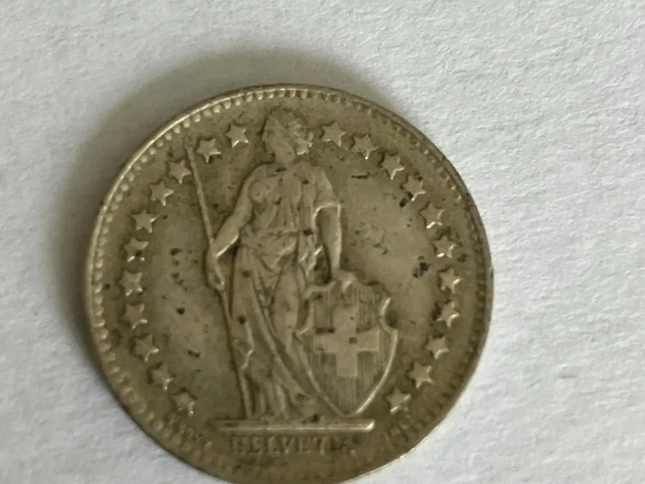 Billede 2 - 1/2 Franc Switzerland 1944