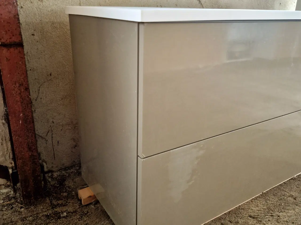 Billede 4 - 100 cm KVIK Bordo Clay badmiljø, marmorline vask