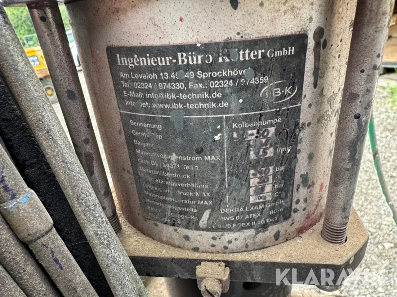 Billede 5 - Mobil lakeringsanlæg IBK AirLess