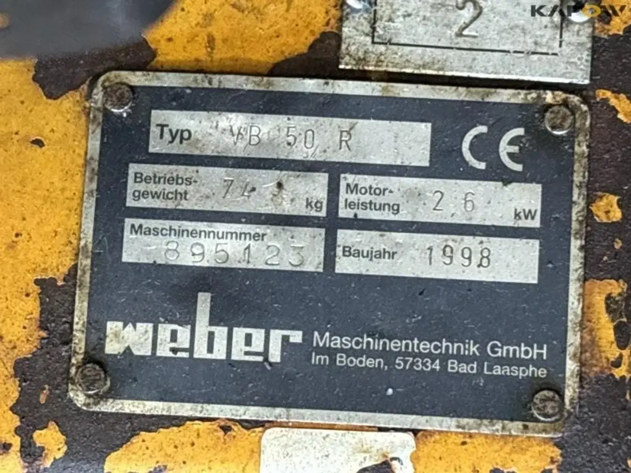 Billede 7 - Weber VB 50 R