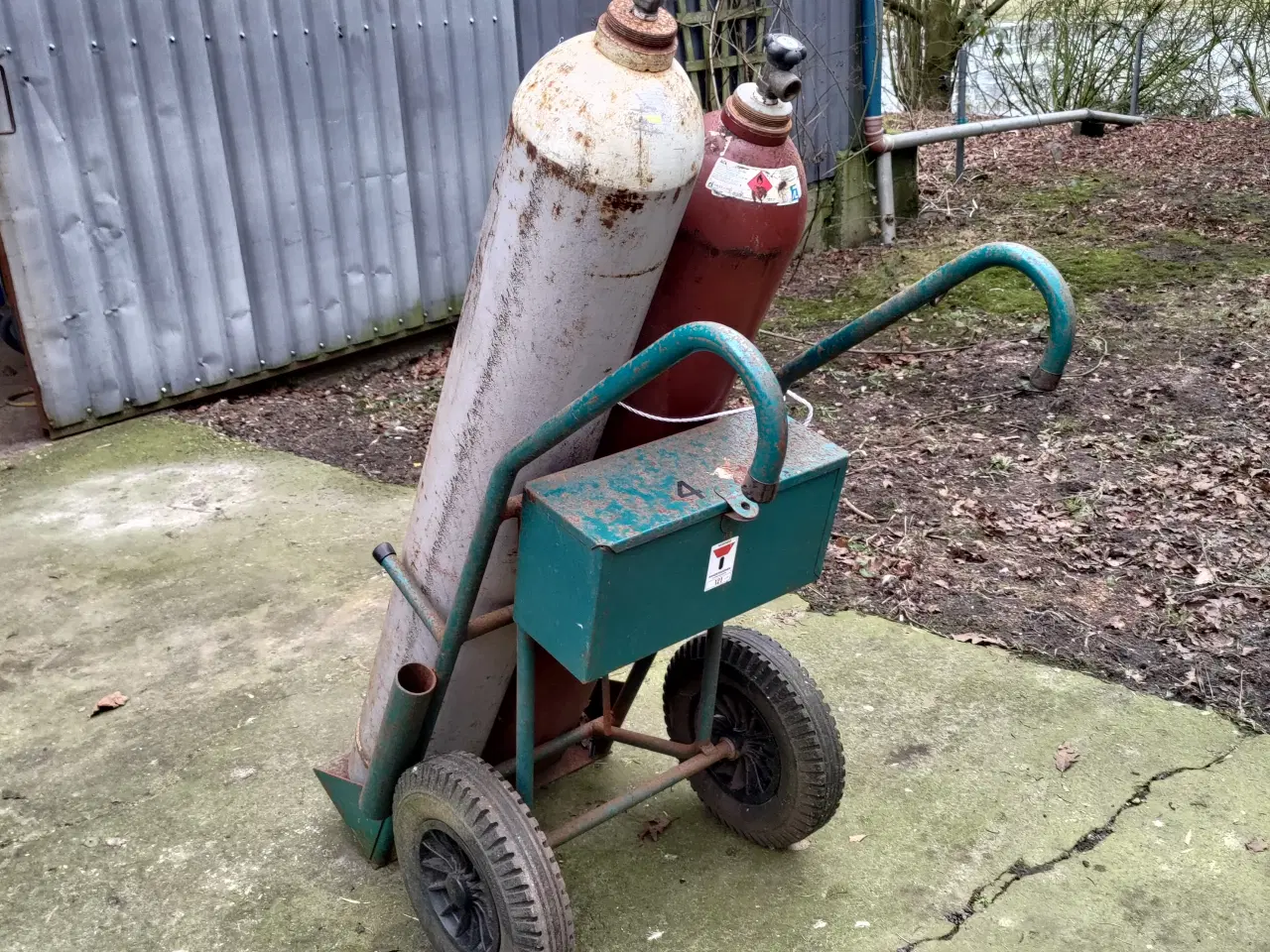 Billede 1 - Gas og ilt vogn