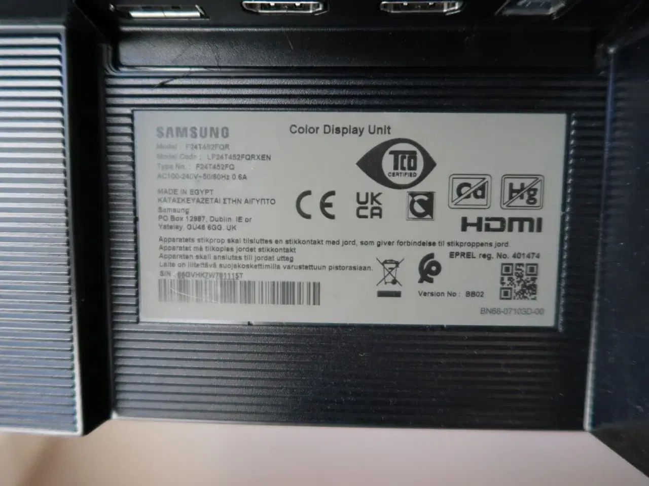Billede 7 - 3 stk. computerskærme SAMSUNG CH34H890WGU m.fl. Tastatur og mus