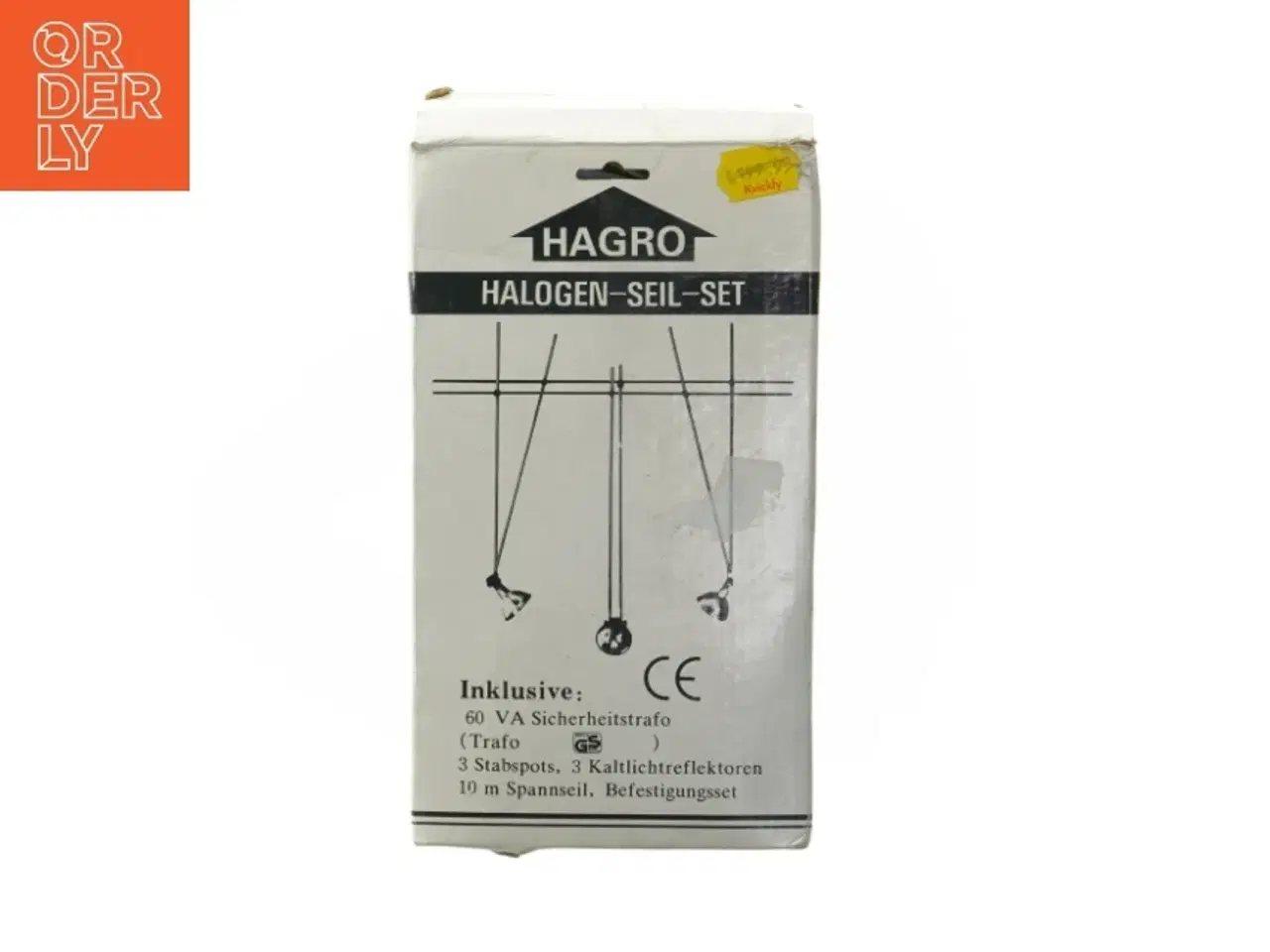 Billede 1 - Hagro halogen seil-sæt fra Hagro
