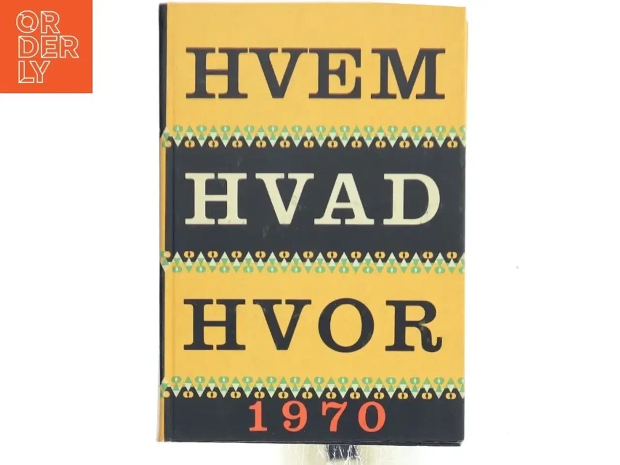 Billede 1 - HVEM HVAD HVOR 1970 (Bog)