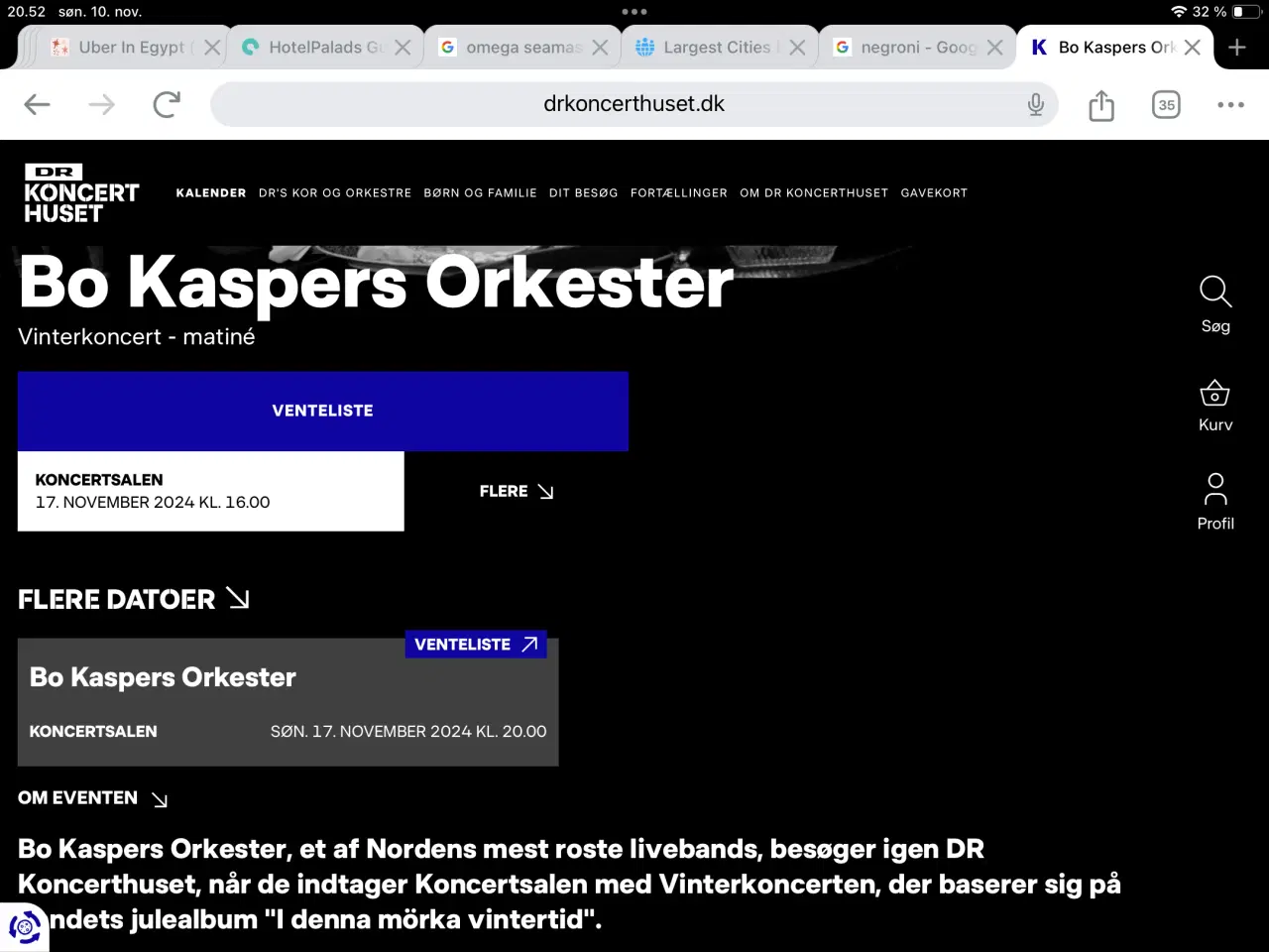 Billede 1 - Bo Kaspers Orkester i DR Koncertsalen