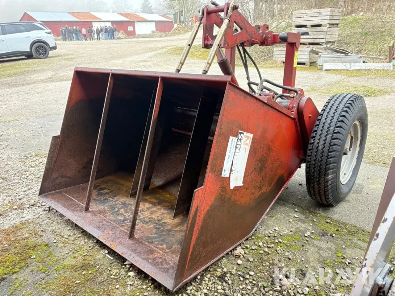 Billede 1 - Grusudlægger Bernardeau SAB/HYD