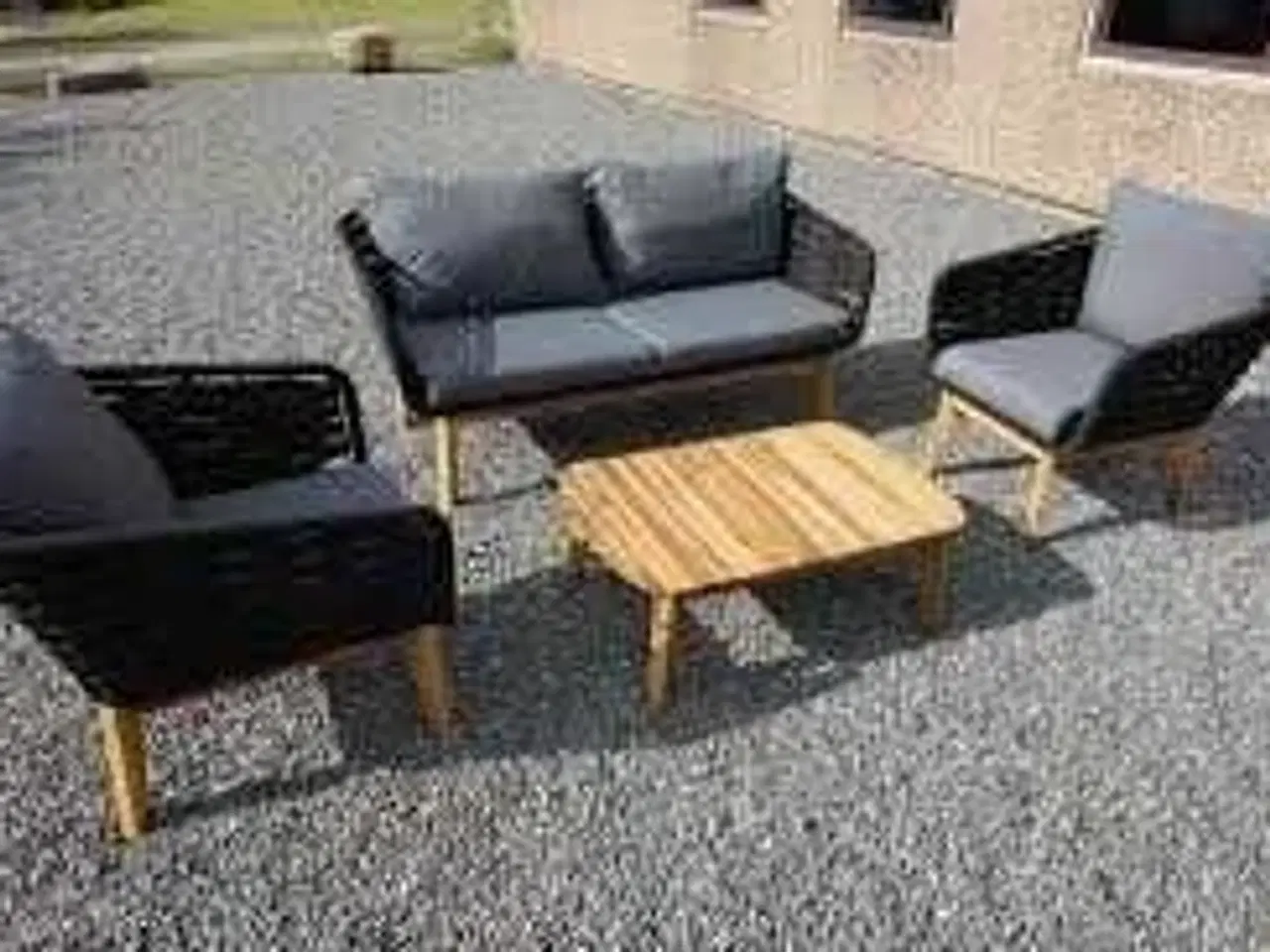 Billede 2 - Malibu Loungesæt Sofa, bord & 2 stole