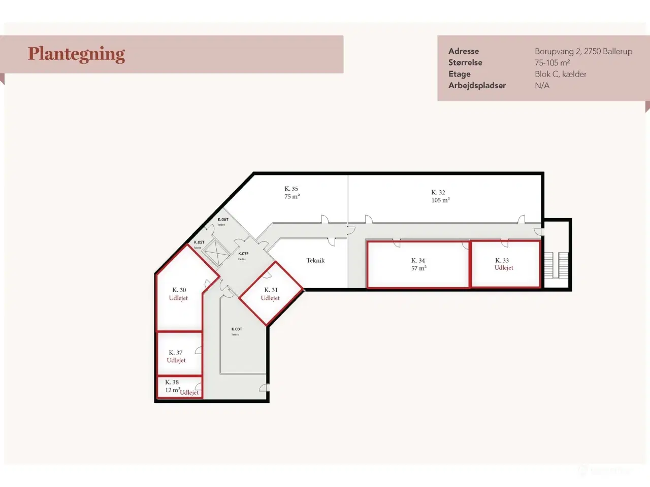 Billede 22 - Lyse og indbydende kontorlokaler med lyse trægulve