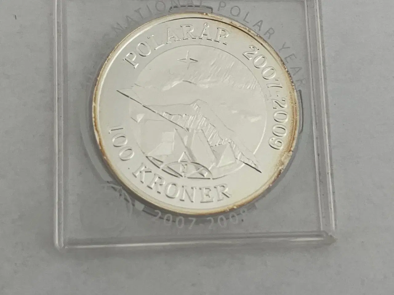 Billede 1 - 100 Kroner Polarmønt 2007-2009