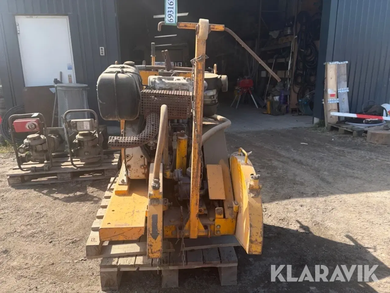 Billede 2 - Asfaltskærer Cedima CF-28 D - dobbelt skærer