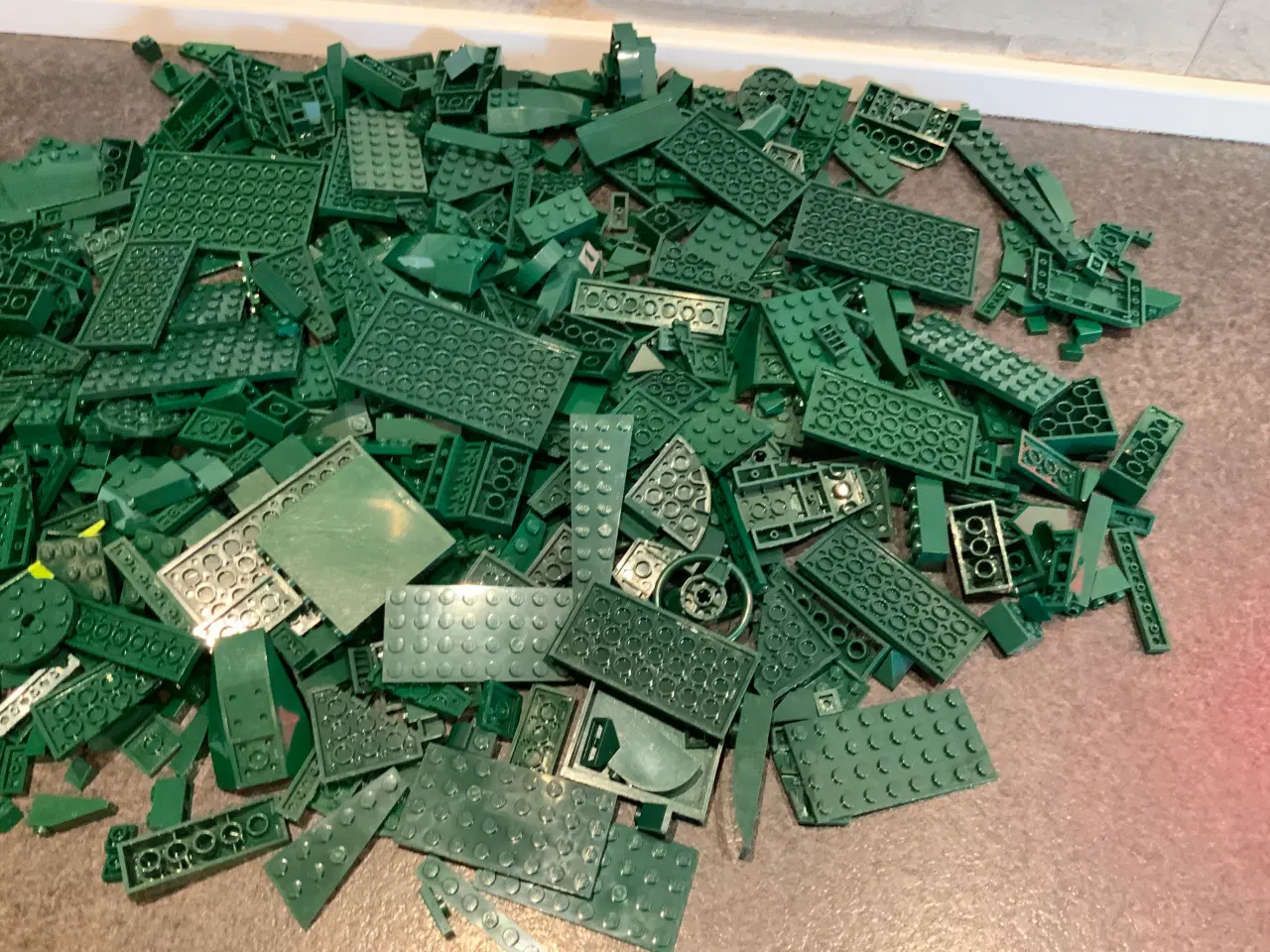 Billede 4 - Dark green legoklodser