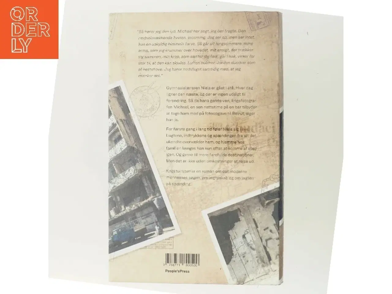 Billede 3 - Krigsturisten : roman af Jesper Bugge Kold (Bog)