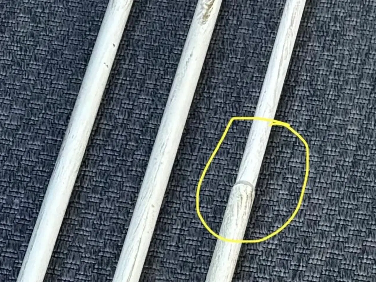 Billede 3 - 3 Retro Gardinstænger (fleksible)