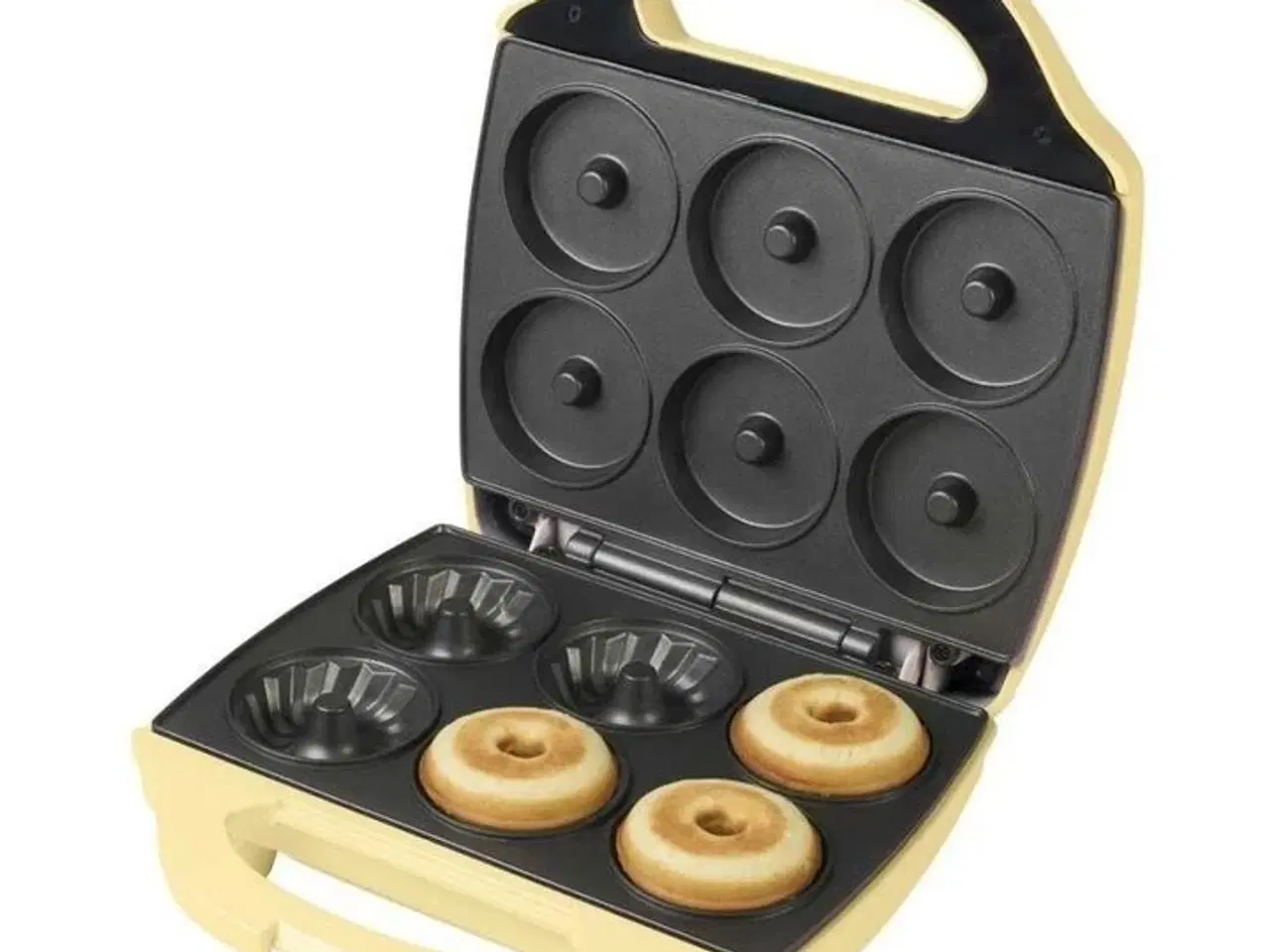 Billede 1 - 3 stk. bestron donutmaker 6 donuts(ubrugt)