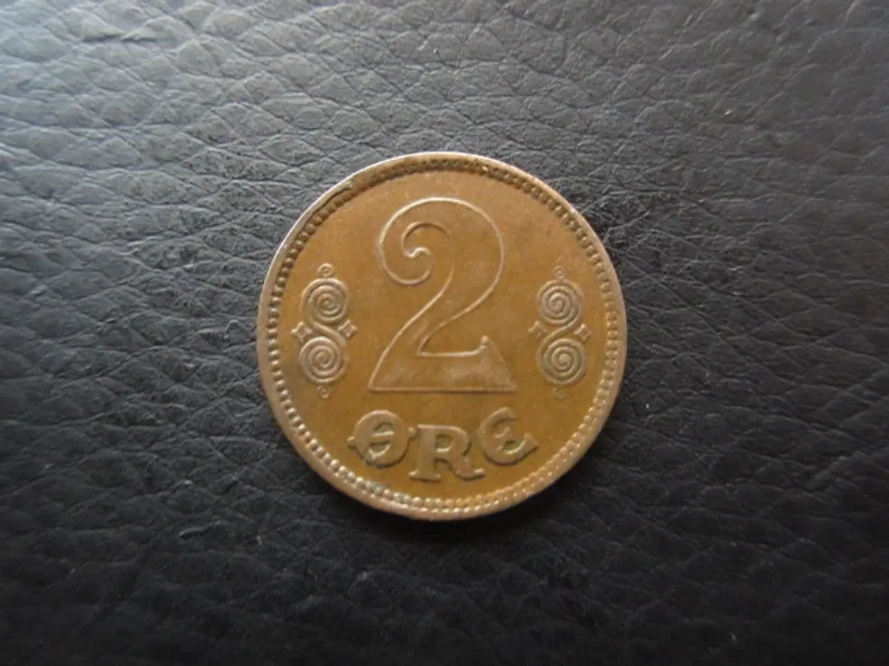 Billede 2 - 2 øre 1919 bronze kv. 1+